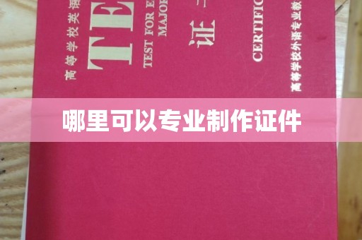 平溪哪里可以专业制作证件