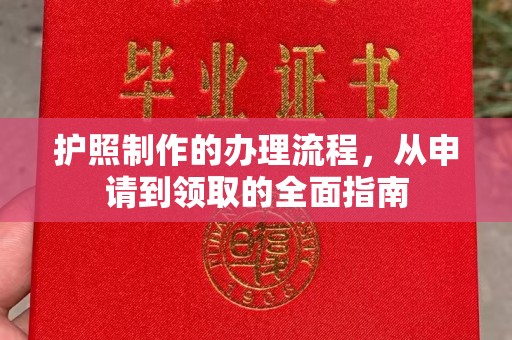 平溪护照制作的办理流程，从申请到领取的全面指南