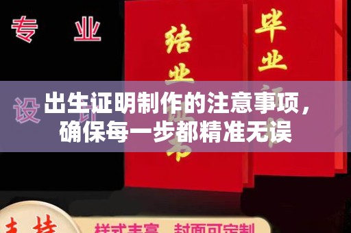 平溪出生证明制作的注意事项，确保每一步都精准无误