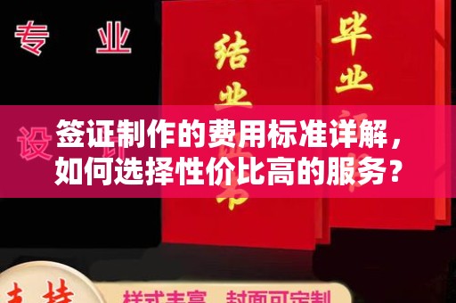 平溪签证制作的费用标准详解，如何选择性价比高的服务？